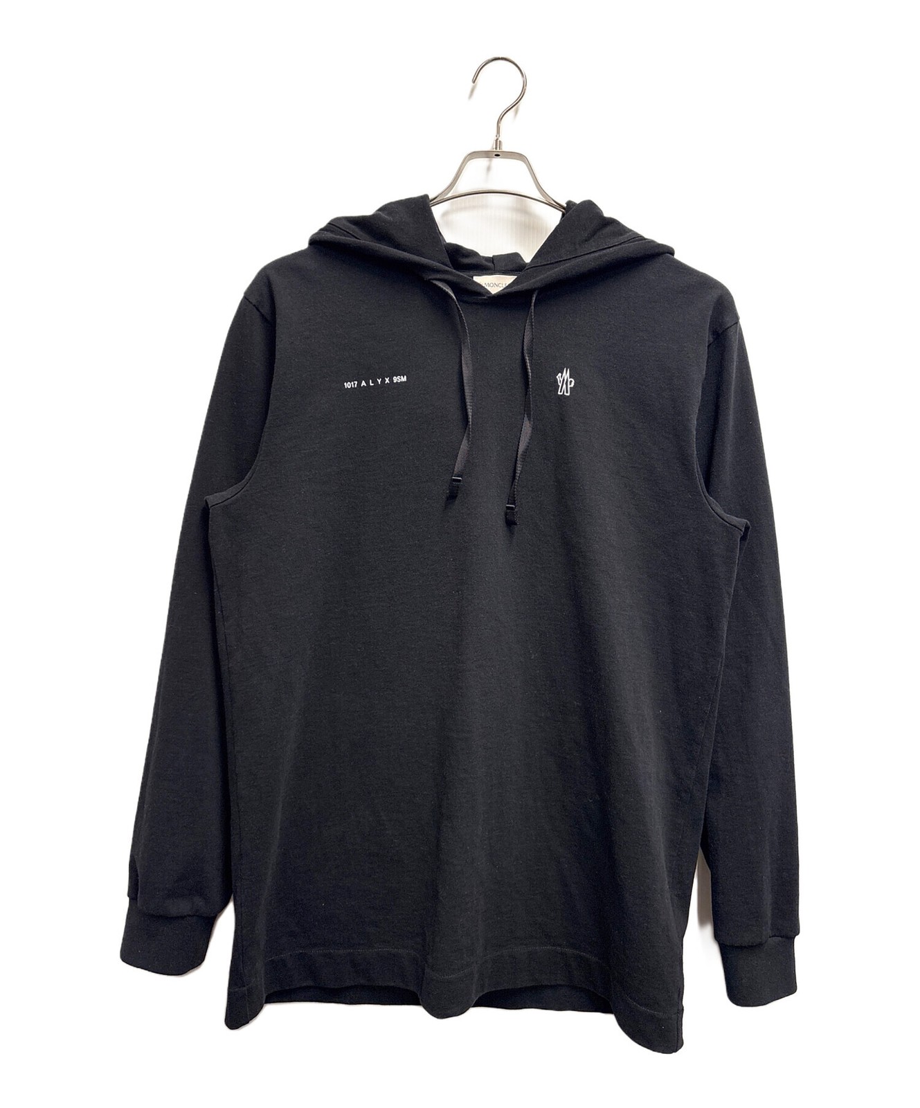 MONCLER GENIUS 1017 ALYX 9SM Pullover Hoodie/ Black/ Size L