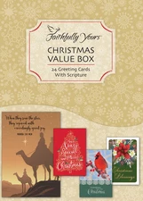 F45238 - 24 COUNT CHRISTMAS VALUE BOX - KJV/NIV