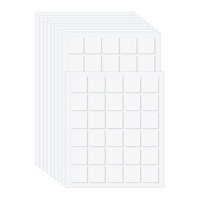 "1\" Doppelseitige Klebepunkte, 350Er Pack Transparente Klebepunkte Quadratische"