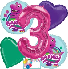 Anagram Barney Birthday Balloons Party Supplies #3 - Officially Licensed