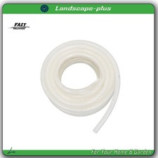 Braided Clear PVC Vinyl Tubing 1/2" ID 3/4" OD High Pressure Water Hose 50FT