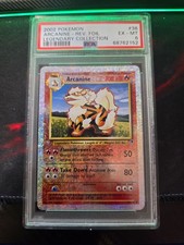 Pokemon TCG Legendary Collection Arcanine 36/110 Reverse Holo PSA 6 (2002) on eBay