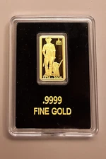 🇺🇸 Minuteman Freedom Bar – .9999 Pure Gold American Bullion Bar ✨
