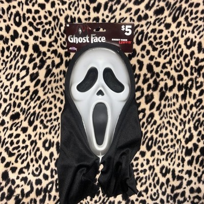 NEW Scream Ghost Face plastic Mask 2021 Easter Unlimited Fun World 