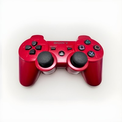 Sony PS3 Sixaxis DualShock 3 Wireless Controller  Red  OEM  Tested