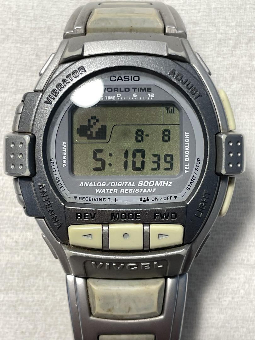 CASIO WORLD TIME VIVCEL VCL-100S デジタル時計 CASIO WORLD TIME VIVCEL VCL 100 Digital Watch | eBay