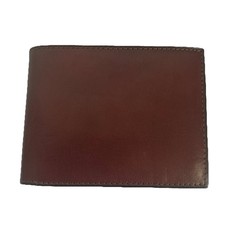 Men s Old Leather Bifold Wallet by Bosca Made In Italy Cognac NWOB
