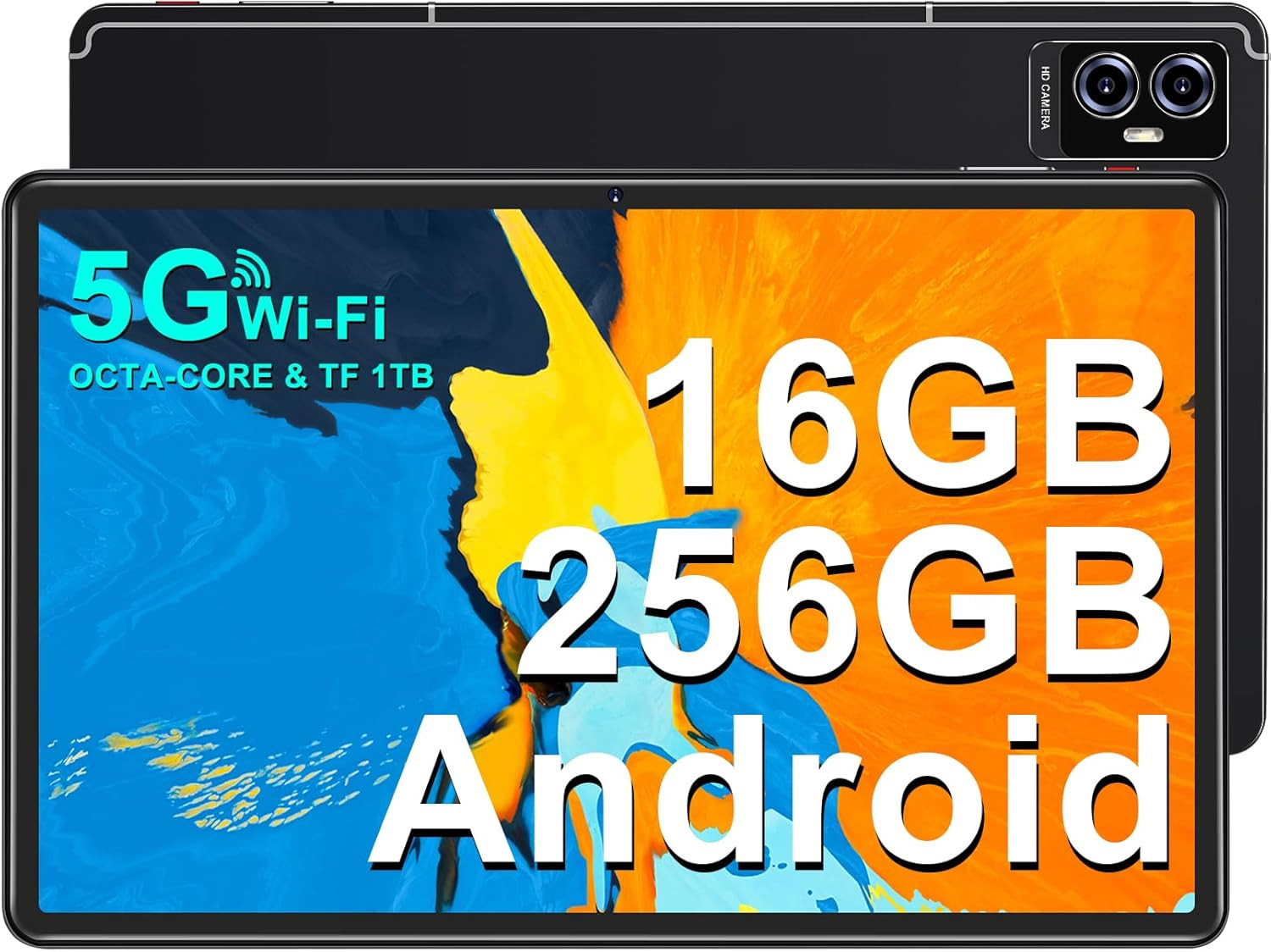 Tablet 11 Pollici Android per Famiglia 16GB RAM 256GB ROM OctaCore