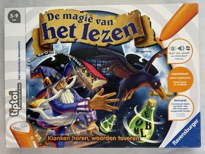Ravensburger Tiptoi The Magic of Reading Learning Game Dutch Reading Learning