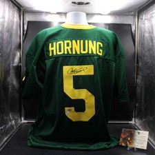 Paul Hornung Signed Custom Jersey Green Bay Packers Auto Autograph ZJ22451