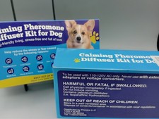 2x Dog Calming Pheromone Diffuser Dog Calming Pheromones Plug Reduces Stress