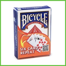 Giochi di Prestigio e Magia Sempre Sei Carte Bicycle Ripetizione delle 6 Trucchi