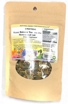 Water Balance Herbal Tea Blend PhytoLab, 50g (Мочегонный сбор)