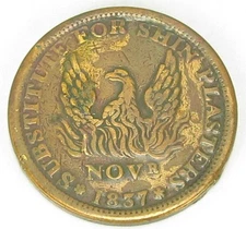 Hard Times Token May Tenth, HT 67, Fine, #366