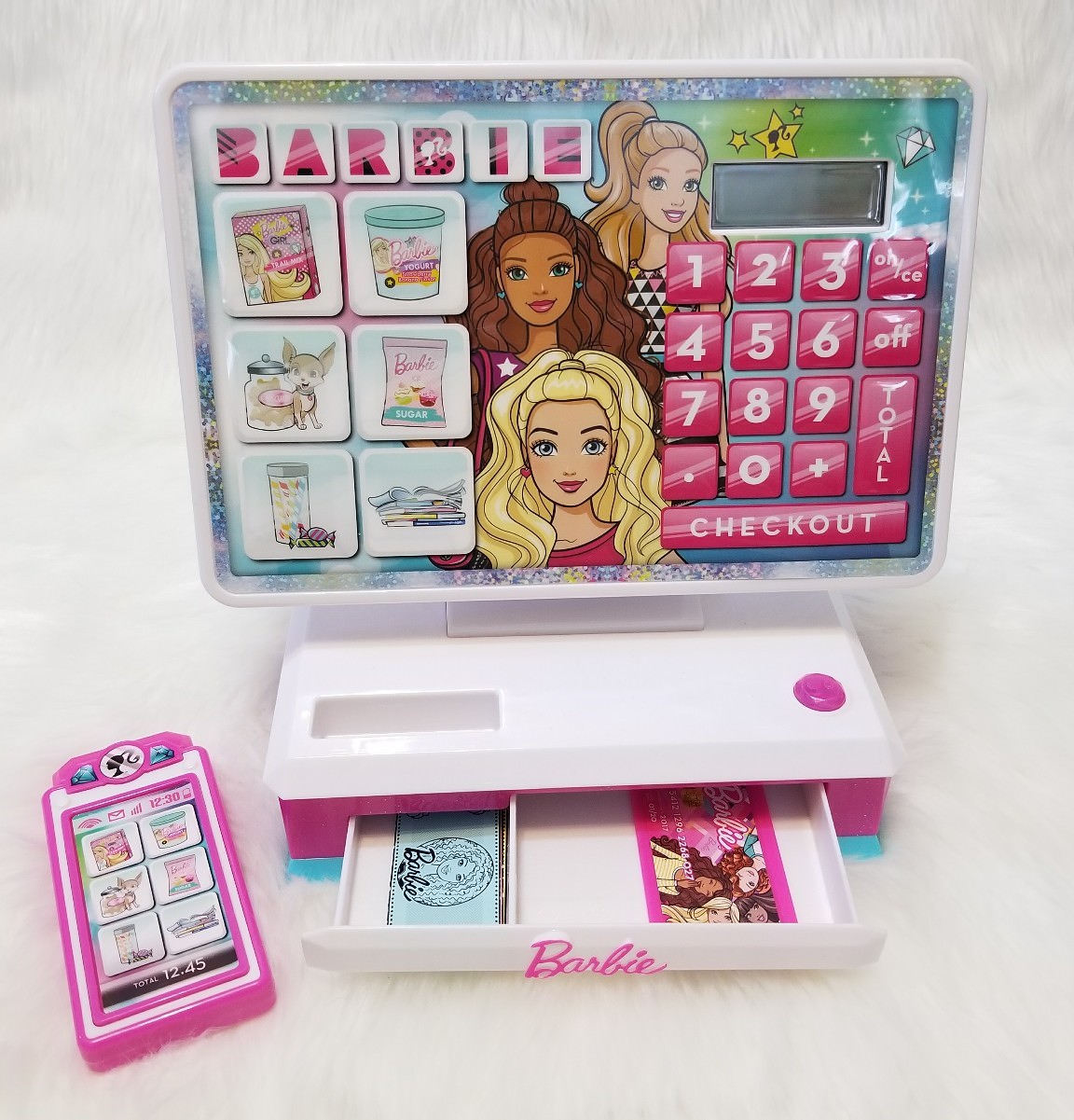 barbie play phone