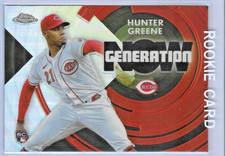 2022 Topps Chrome Update Generation Now #GNC21 — Hunter Greene, Cincinnati Reds