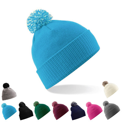 BOMMELMÜTZE WINTERMÜTZE - Snowstar  Beanie - NEU Beechfield CB450