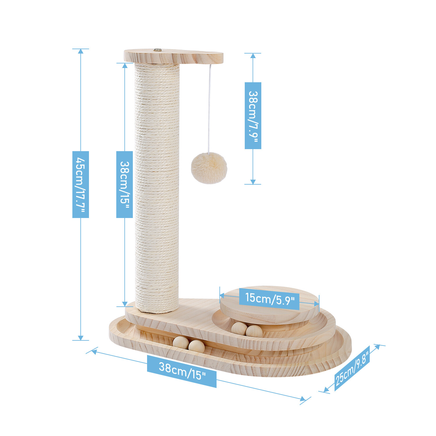 Kratzbaum Katzenbaum Sisal XXL Kletterbaum Große Katzen 170 Cm Katzenkratzbaum