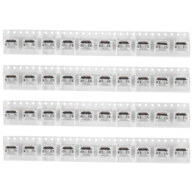 40 Pcs Type B Micro-USB Female 5 Pin Jack Port Socket Connector Repair6214