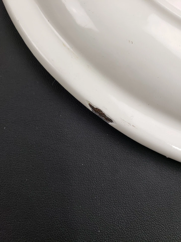 New 5.5 Qt ROUND Tramontina Enameled Cast Iron Dutch Oven Pot w/ Gold Knob READ - Image 4 of 4