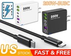200W Fast Usb Type C Charging Wall Charger For Motorola Moto G Play/Stylus/Power