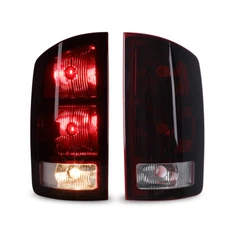 Pairs For 2002-2006 Dodge Ram 1500 2500 3500 Brake Lamps Smoke Lens Tail Lights 