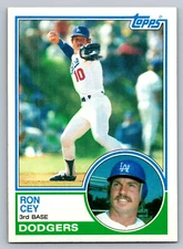 1983 Topps Baseball Singles # 1-199. You Pick. NM