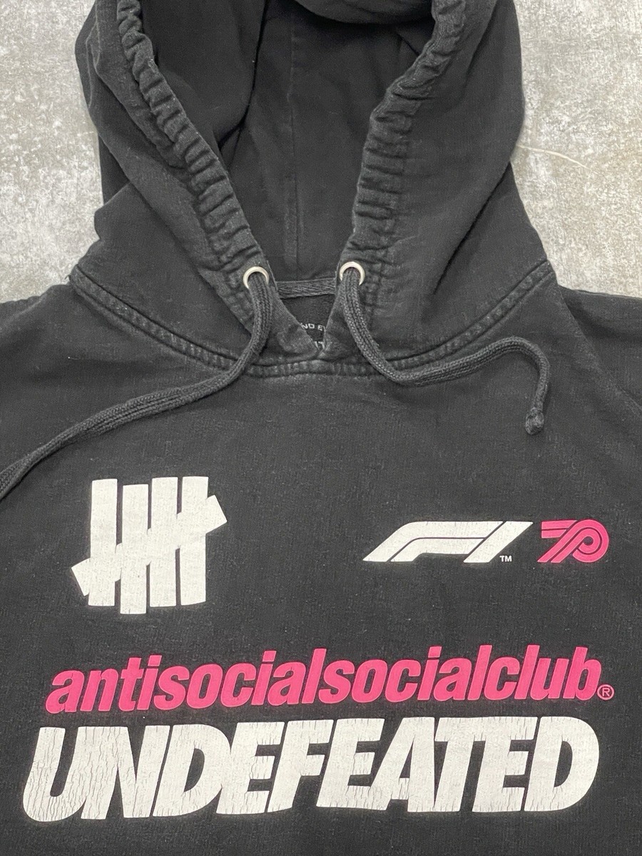 ASSC X UNDFTD X F1® - Black Hoodie Medium Anti Social Social