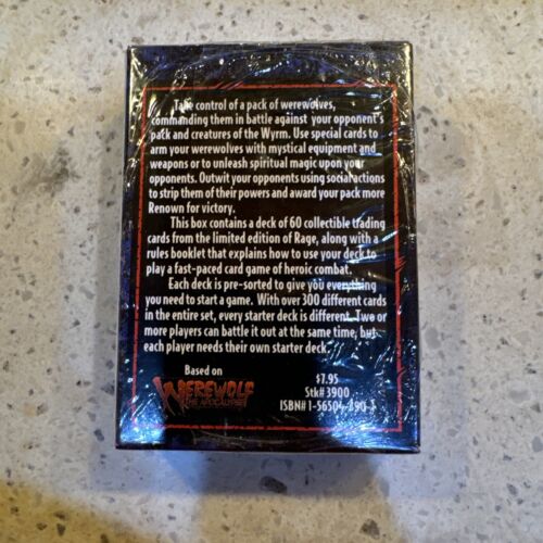 rage the werewolf apocalypse Trading Card Game - Picture 2 of 4