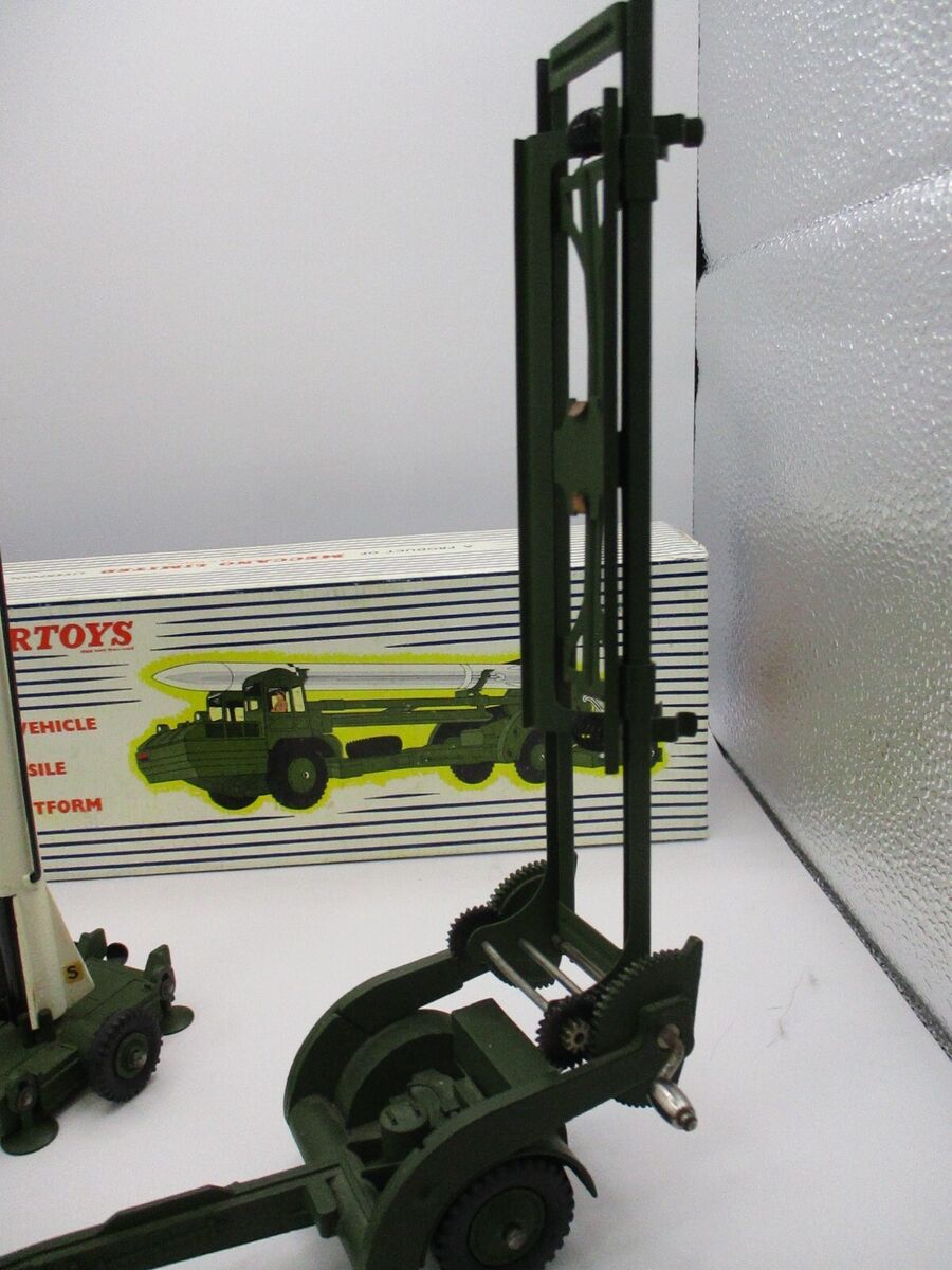 DINKY SUPERTOYS # 666 CORPORAL MISSILE ERECTOR VEHICLE DINKY SUPERTOYS # 666 CORPORAL MISSILE ERECTOR VEHICLE
