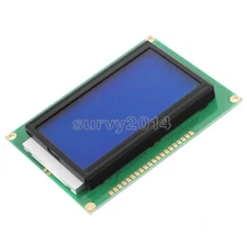 5V 12864 LCD Display Module 128x64 Dots Graphic Matrix LCD Blue Backlight
