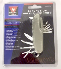 16 Function Multi-Blade Stainless Steel Knife