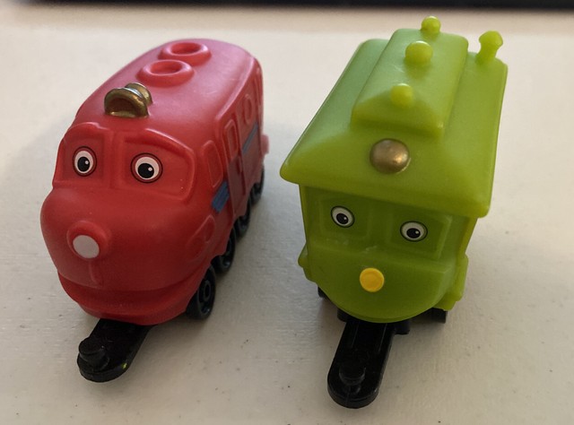 chuggington train set plastic