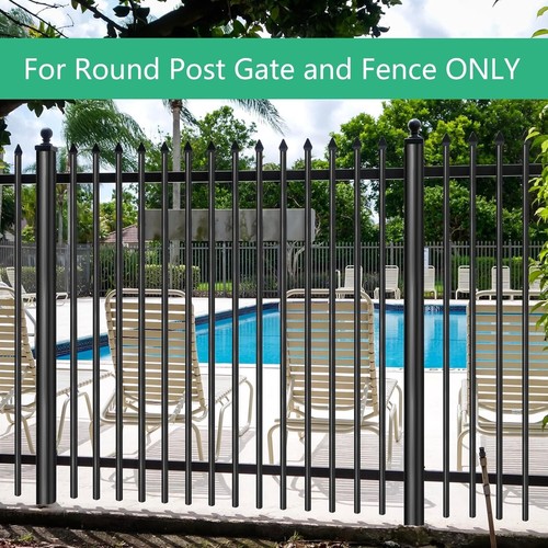Adjustable Horizontal/Vertical Pool Gate Lock - Safety Latch for All Gates - Picture 5 of 9