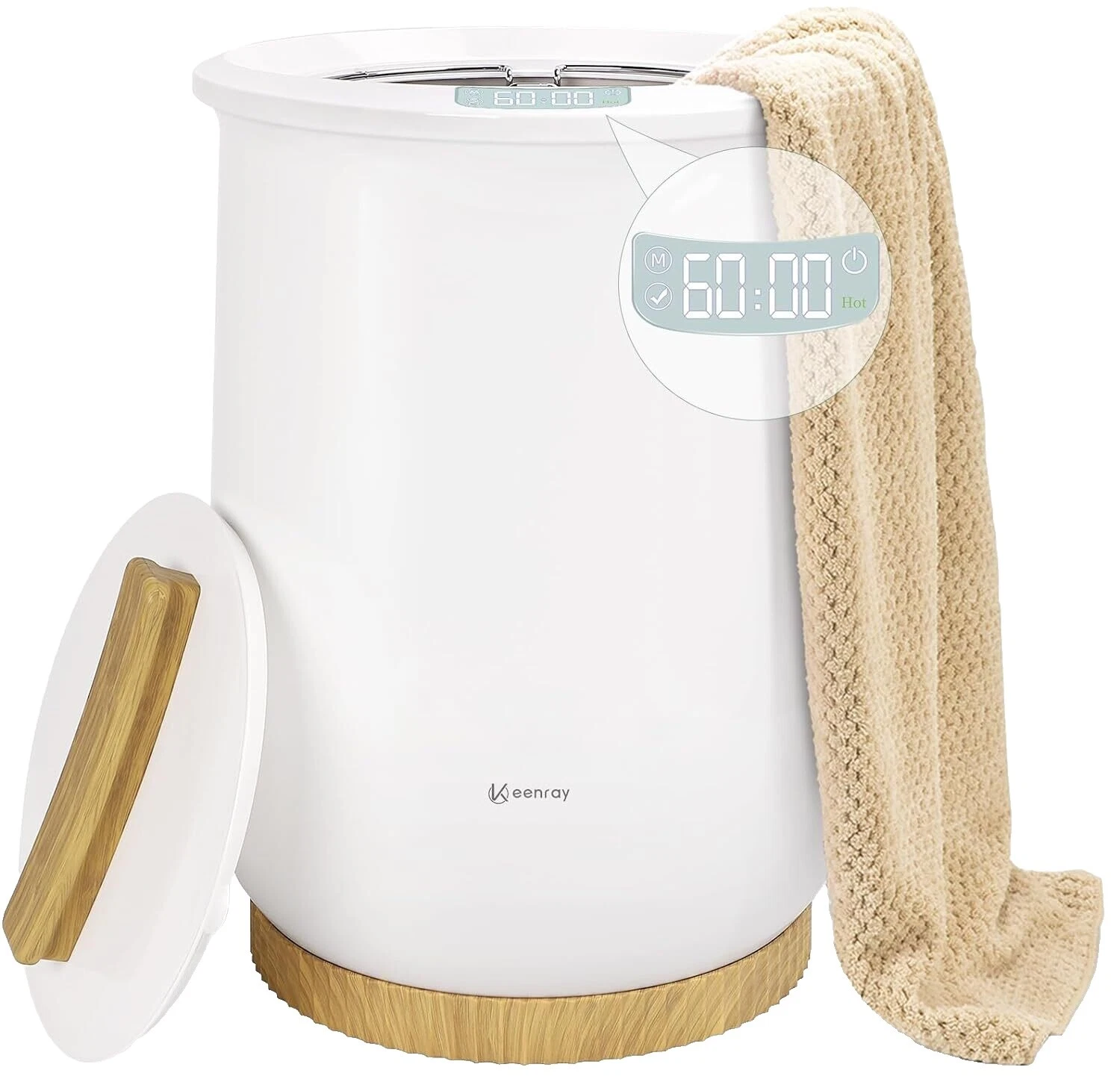 Blanco Calentadores de Salón de Belleza y Spa Calentadores de toalla