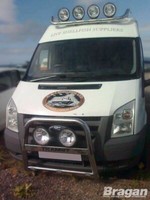 DachträGer + Jumbo LED Flecken Lampe +Led FüR Renault Master 2003 - 2010