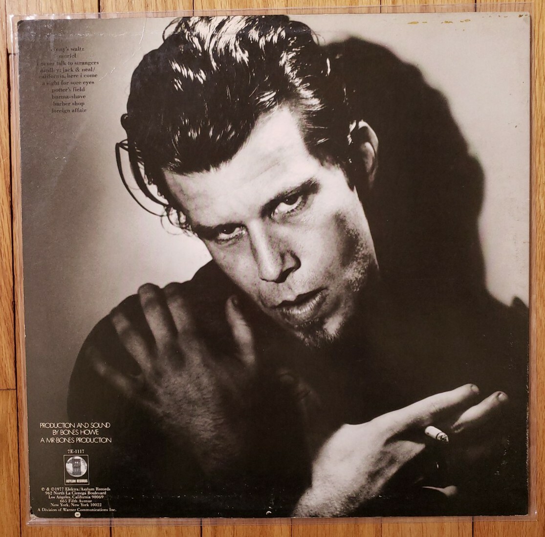 Tom Waits - Foreign Affairs LP Vinyl 1977 Asylum 7E-1117 Rare