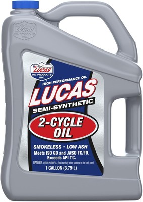 High-Performance 1 Gallon Semi-Synthetic 2-Cycle Oil - Smokeless Fuel Efficiency