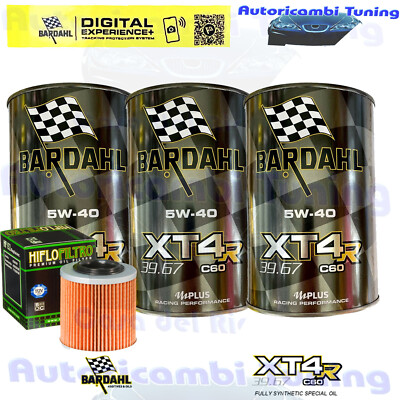 Ölwechselkit Bardahl XT4R 5W40 Für Can-Am 450 Outlander 6X6 EFI T3 2019