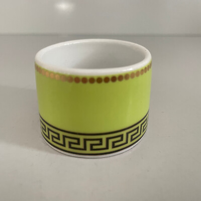VERSACE Green NAPKIN RING 1.75 inch Rosenthal New Serviettenring 4,5 cm