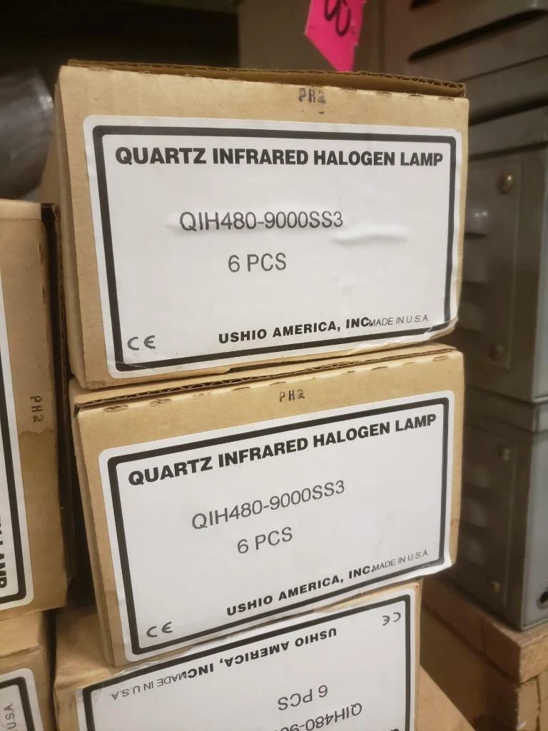 New Ushio QIH480-9000SS3 Quartz Infrared Lamp, Box of 6 Lamps | eBay