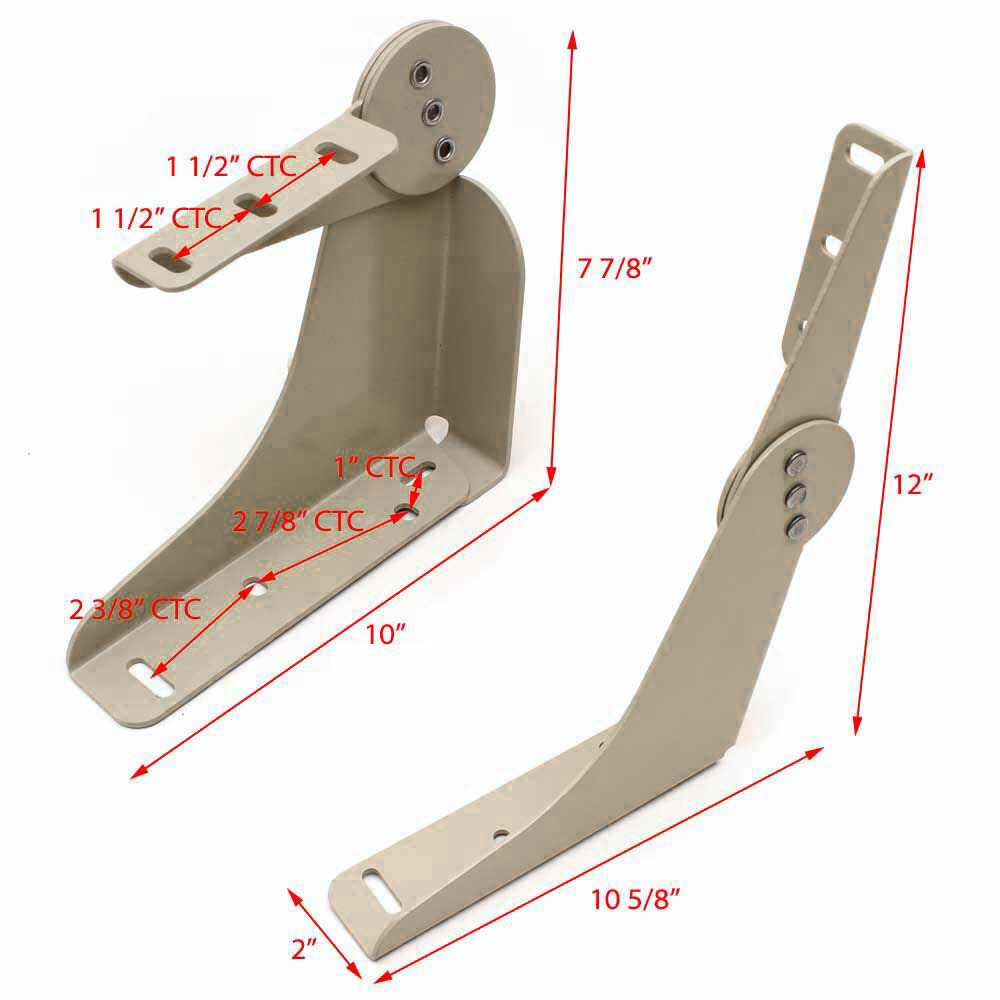 Misty Harbor Pontoon Boat Folding Seat Hinges J-1551-MS