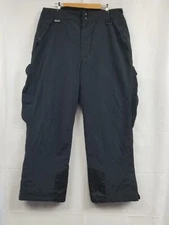 Polar Edge Ski snow Pants Men's XXL Silver Series black Adjustable Waist
