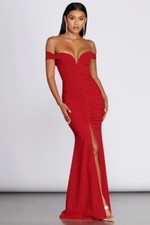 Off Shoulder Ball Gown Size Small