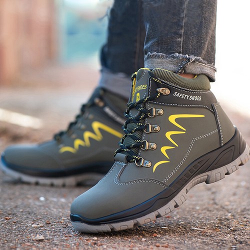 Mens Casual Outdoor Steel Toe Cap Work 