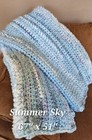 Hand Crocheted Throw Afghan Blanket - Sofabling