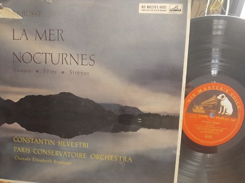 Debussy La Mer Nocturnes Constantine Silvestri HMV ALP 1689 - Picture 1 of 4