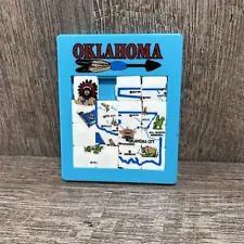 Oklahoma Plasti Slide travel  Puzzle 