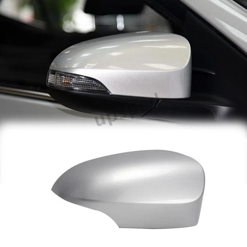 Silver Right Passenger Side Rearview Mirror Cap Cover For Toyota Corolla 2014-18