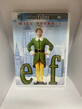ELF DVD  Will Ferrell & James Caan  Christmas Movies, Rare Infinifilm, DVD, New